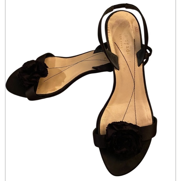 Kate Spade Slingback Kitten Heel Size 8 - Picture 3 of 7